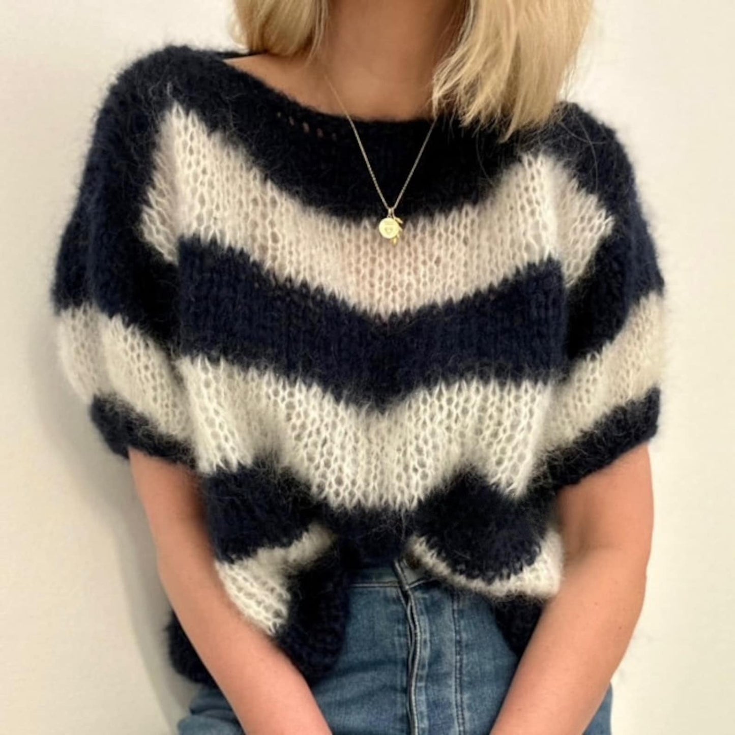 Synne sweater with boatneck