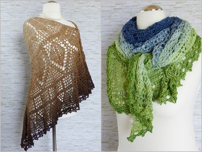 Elomina Shawl Crochet Pattern