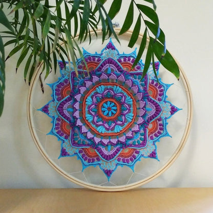 Dreamcatcher Mandala Crochet Pattern