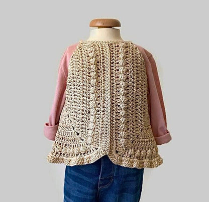 Liv Granny Square Top Child Crochet Baby