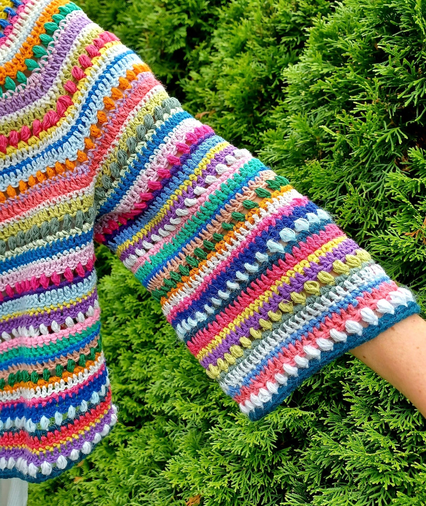 KAHLO Boho Cardigan  Crochet Pattern