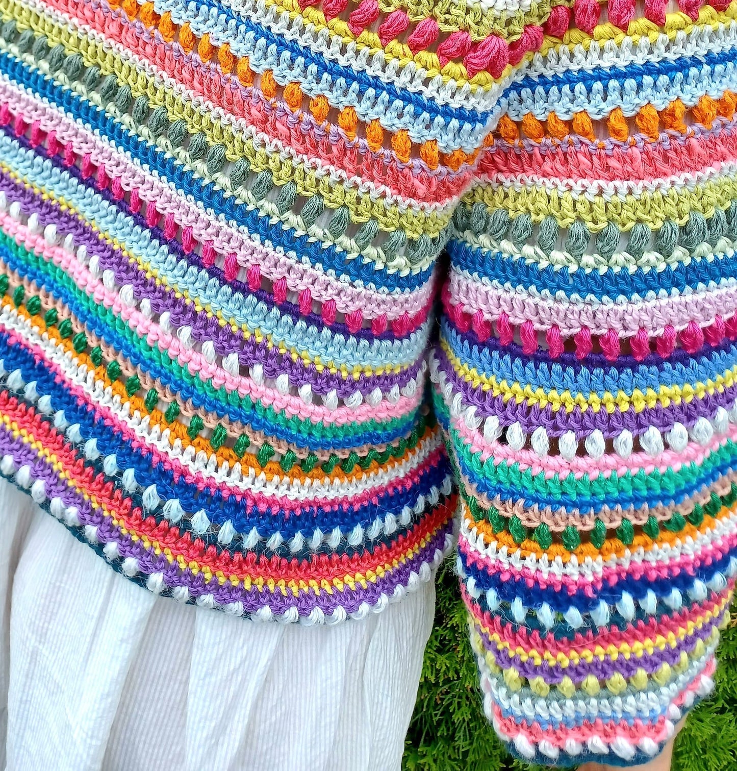 KAHLO Boho Cardigan  Crochet Pattern
