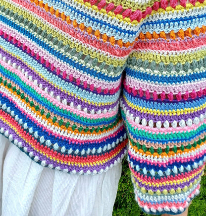 KAHLO Boho Cardigan  Crochet Pattern