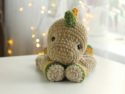 Dinosaur Comforter Crochet Pattern