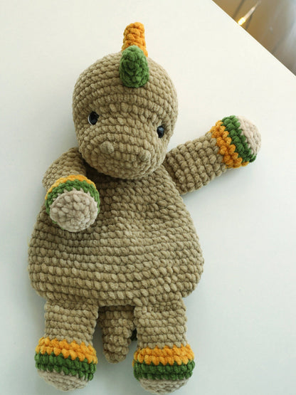 Dinosaur Comforter Crochet Pattern