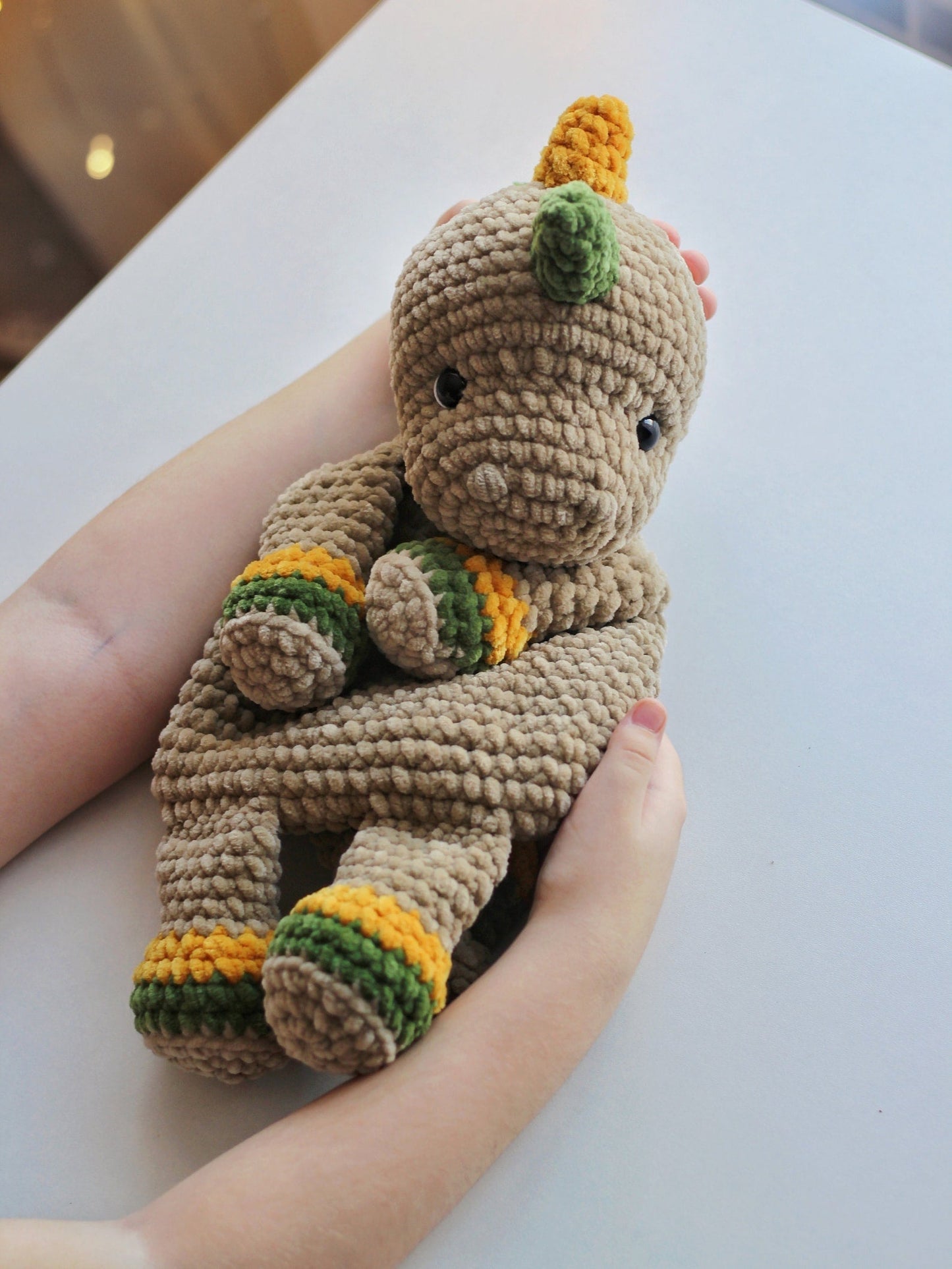 Dinosaur Comforter Crochet Pattern