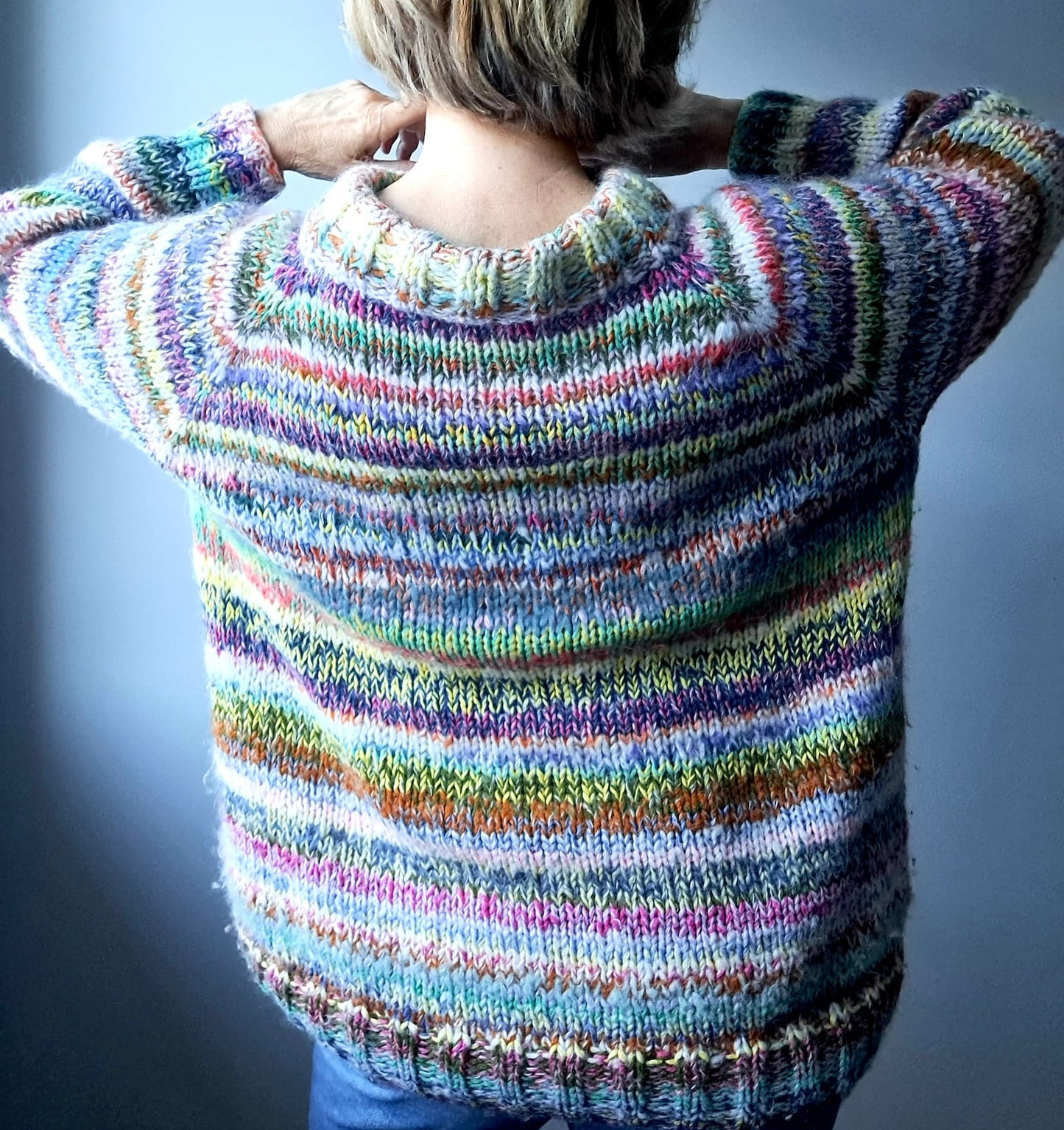 Zerowaste Stina SWEATER Knitting Pattern