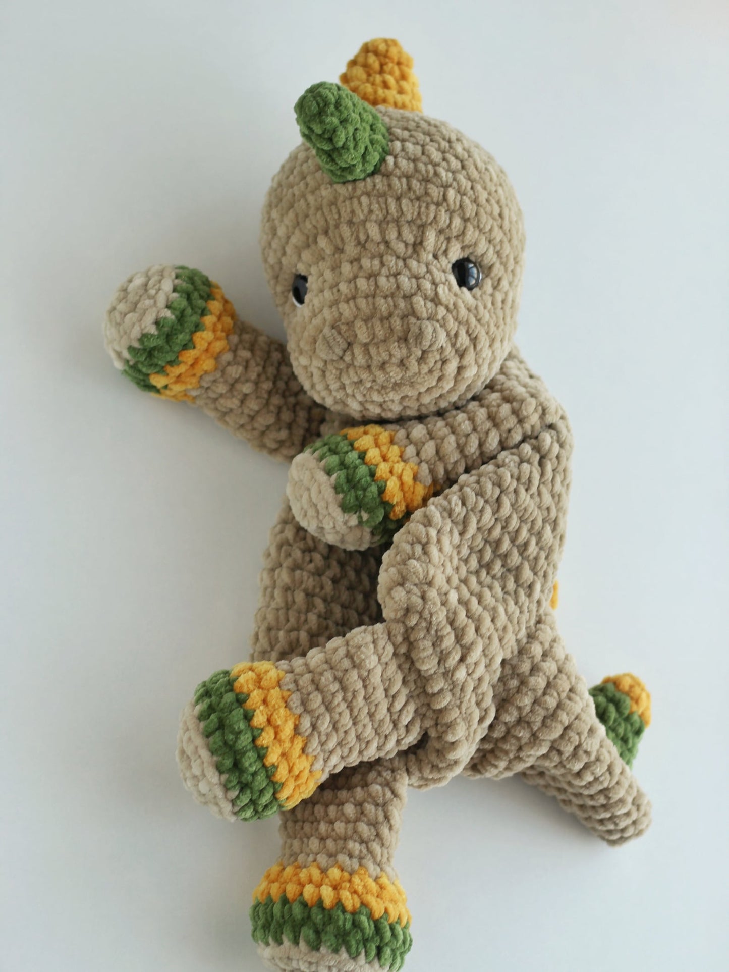 Dinosaur Comforter Crochet Pattern