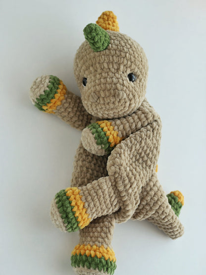 Dinosaur Comforter Crochet Pattern