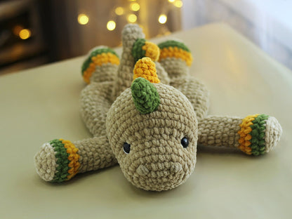 Dinosaur Comforter Crochet Pattern