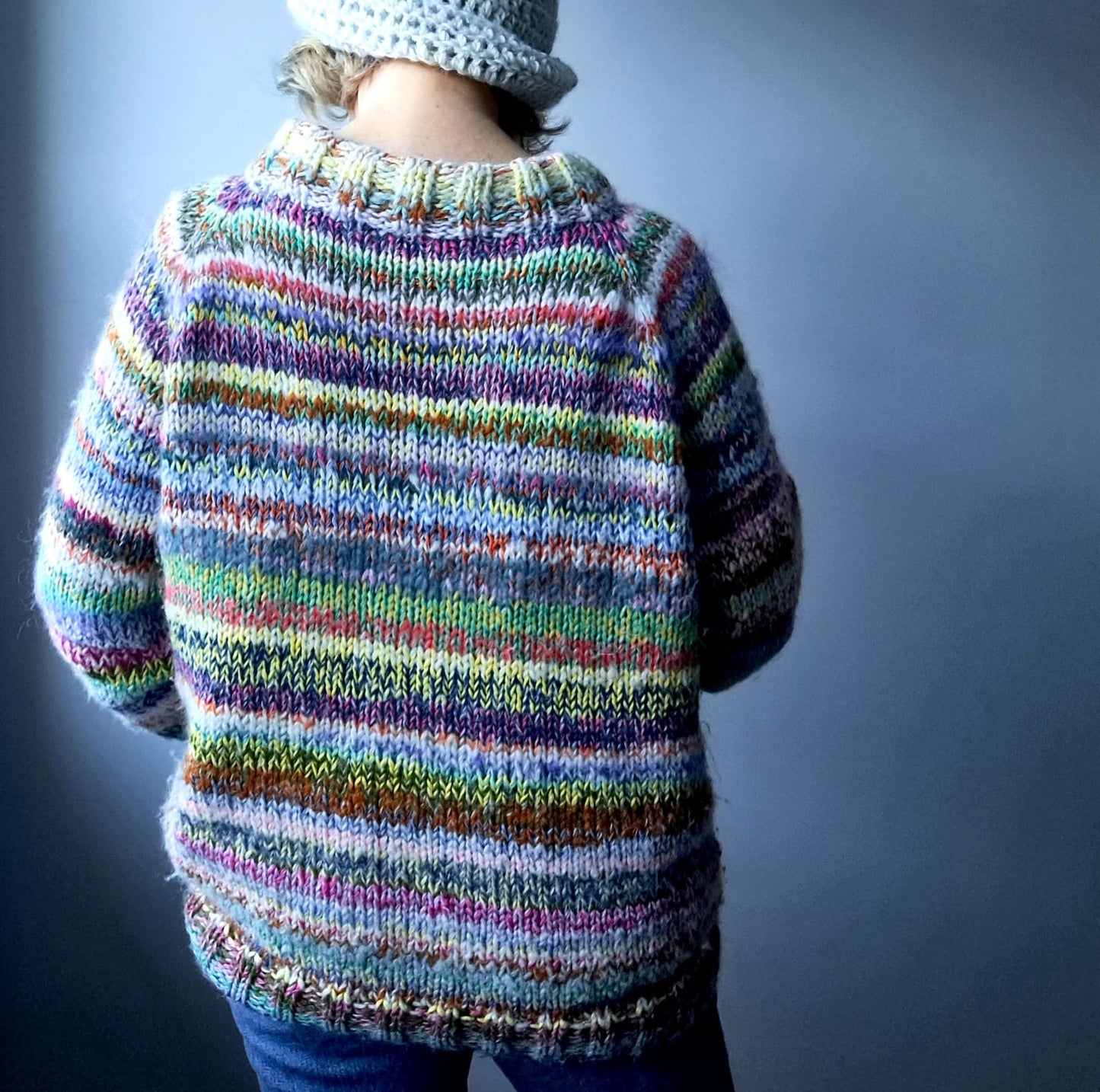 Zerowaste Stina SWEATER Knitting Pattern