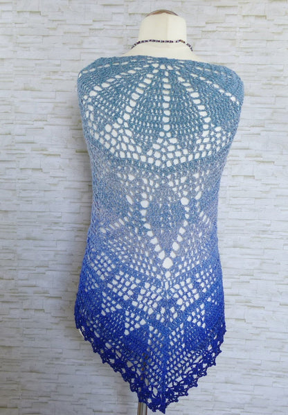 Elomina Shawl Crochet Pattern