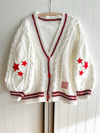 Star Cardigan Crochet Pattern