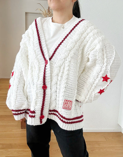 Star Cardigan Crochet Pattern