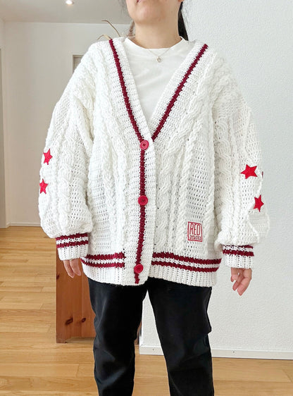 Star Cardigan Crochet Pattern