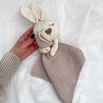 Bunny Comforter Knitting Pattern