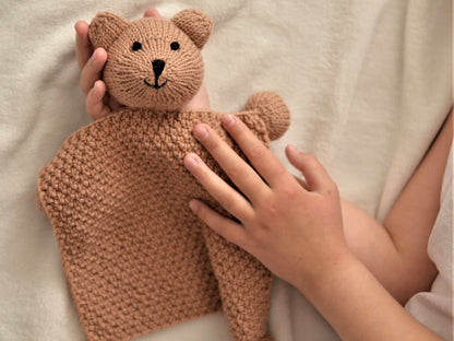Bear Baby comforter KNITTING PATTERN
