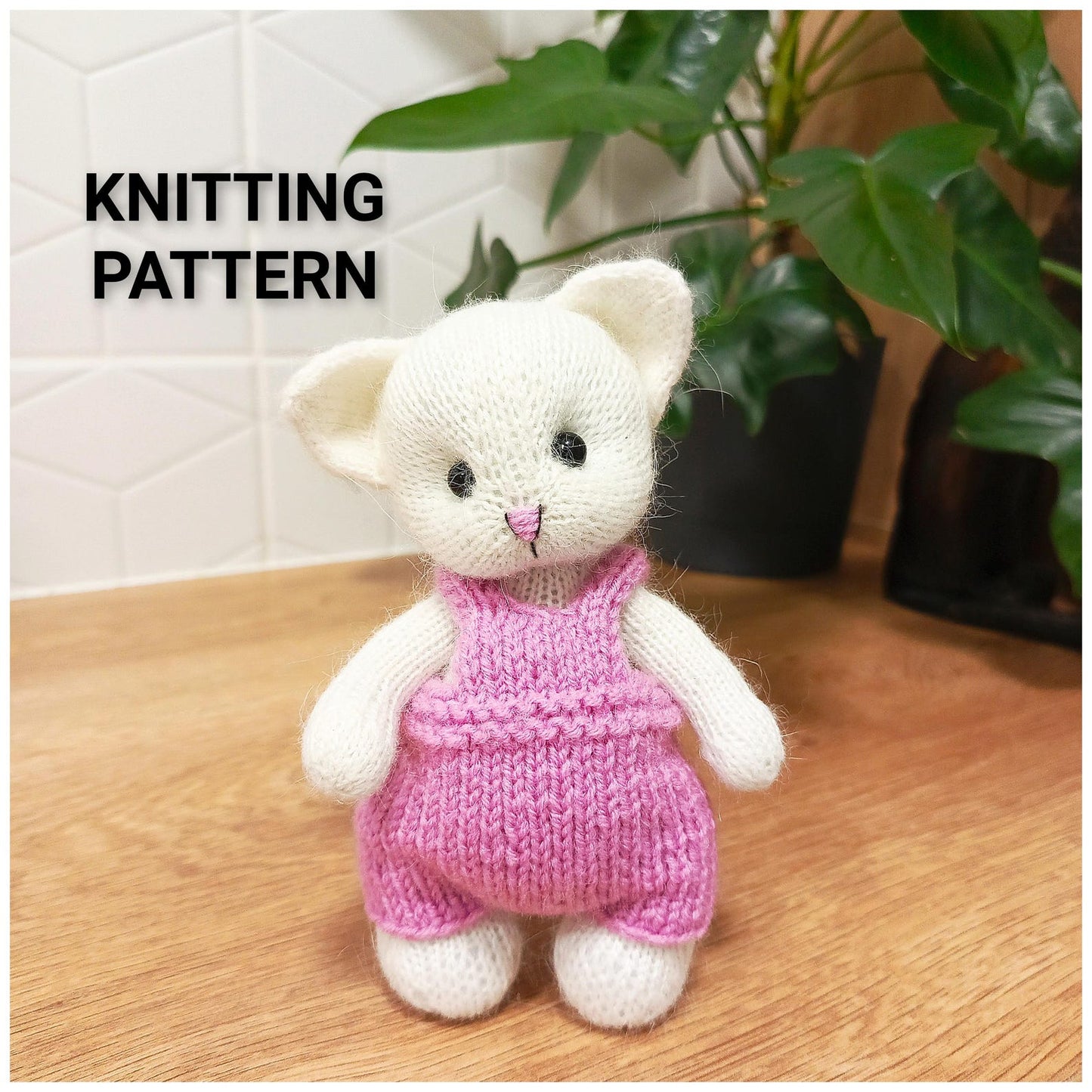 Pretty Kitten Knitting Pattern