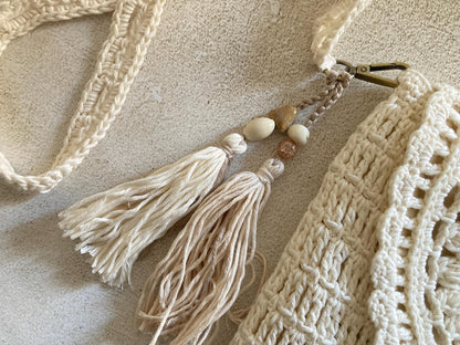 Lacy Boho Crossbody Bag Crochet Pattern