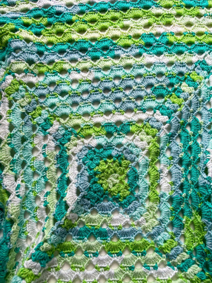 Easy Shell Blanket Crochet Pattern