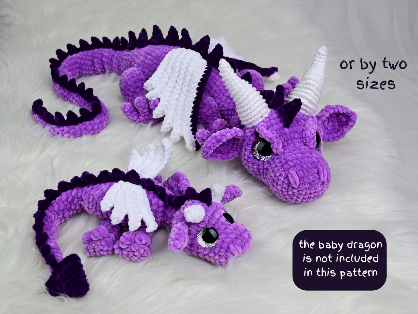 Plushie Dragon Crochet Pattern