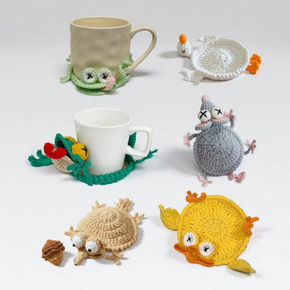 18 in 1 Animal Crochet Coaster Patterns
