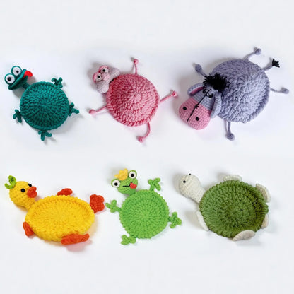 18 in 1 Animal Crochet Coaster Patterns