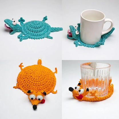 18 in 1 Animal Crochet Coaster Patterns