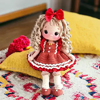 Pumpkin Doll Amigurumi Crochet Pattern
